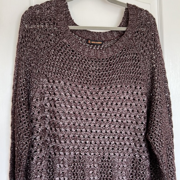 Love & Legend Crochet Sweater - Picture 3 of 7